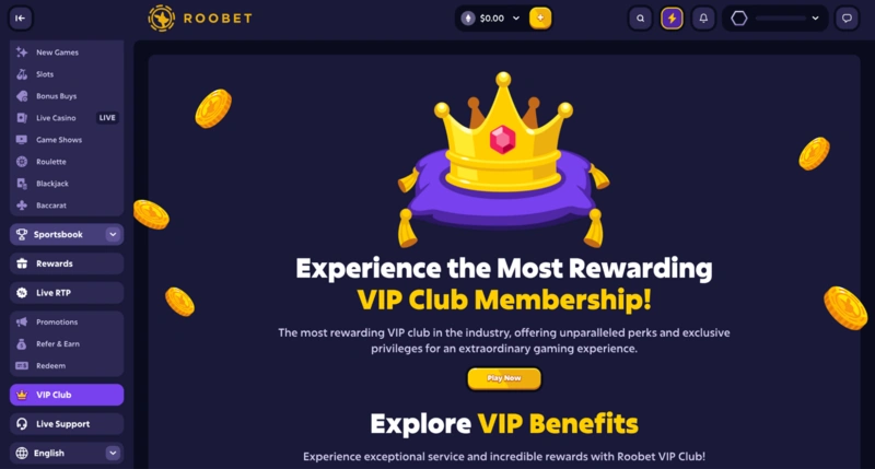 Roobet Vip